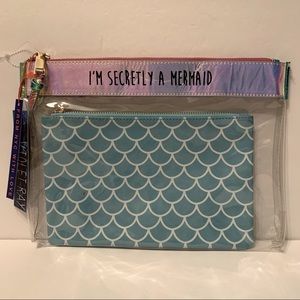 I’m Secretly a mermaid zip pouches